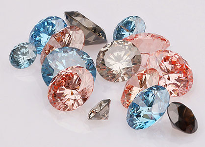 Farbige nachhaltige Lab Grown Diamanten aus Deutschland